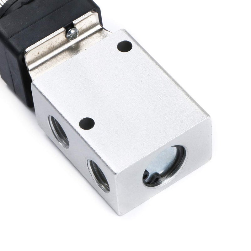 U.S. Solid 1/4inches NPT Red Latching Mushroom Style Push Button 3 Way, 2 Position Pneumatic Control Mechanical Valve from U.S. Solid - Image 5